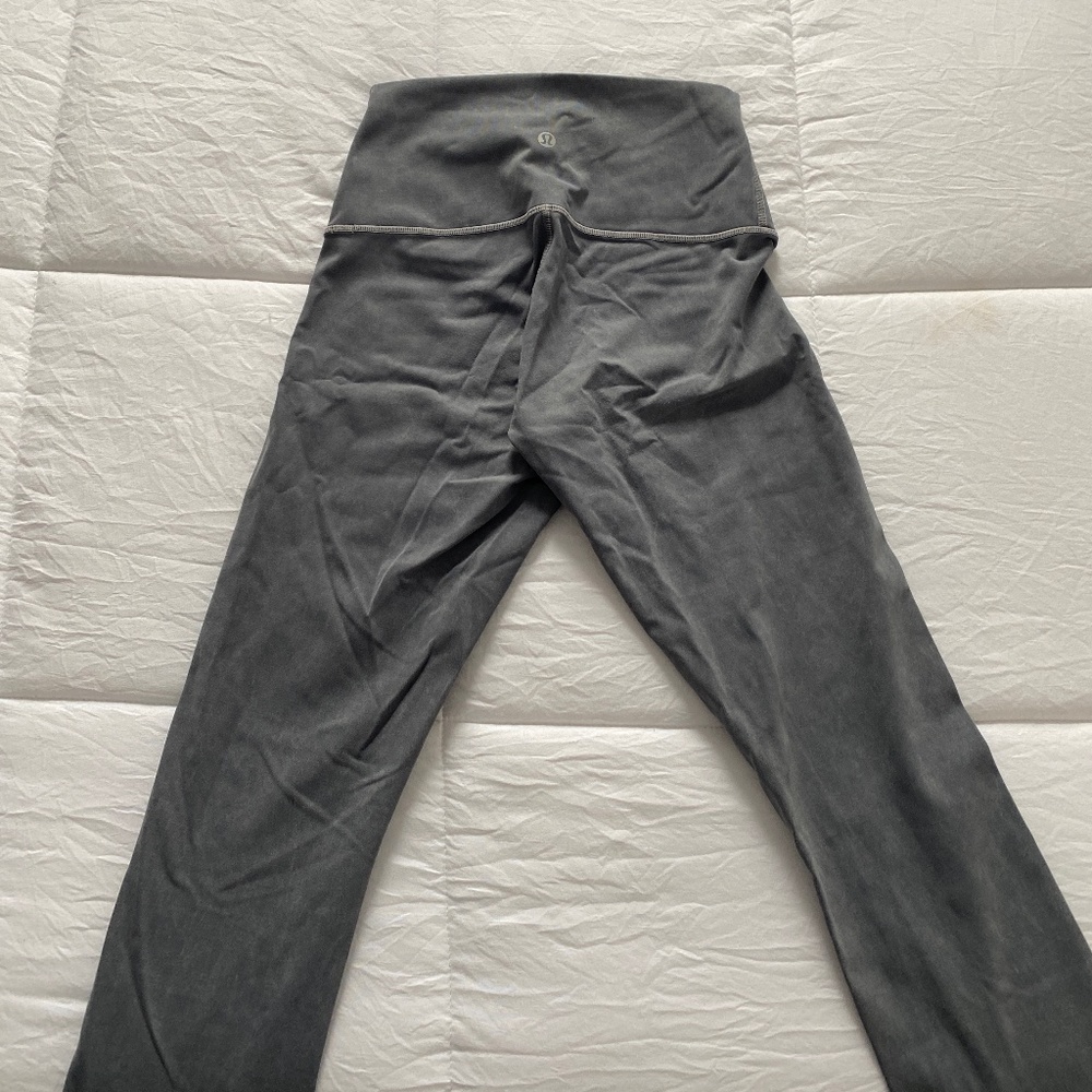 Diamond Grey Lululemon Wunder Under Leggings